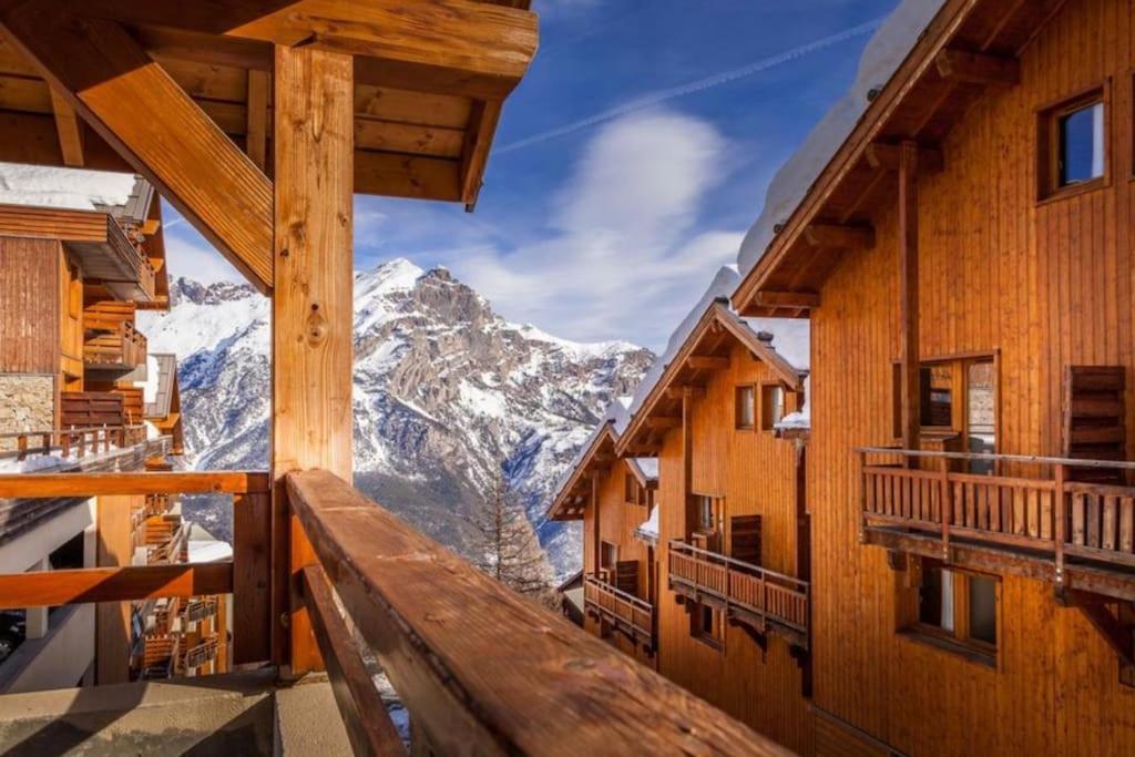 Chalet 4 Pers. Piscine Et Literie Toute Neuve. Puy-Saint-Vincent Kültér fotó