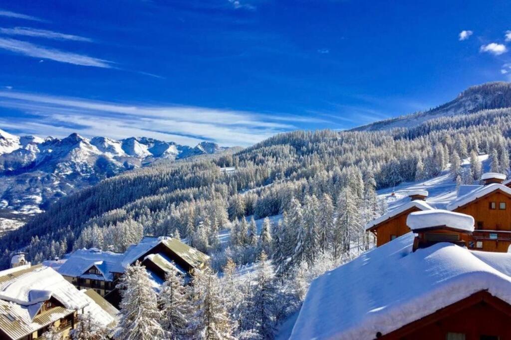 Chalet 4 Pers. Piscine Et Literie Toute Neuve. Puy-Saint-Vincent Kültér fotó